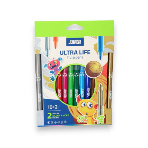 Picture of JUNIOR FELT TIP MARKERS LIFE X12